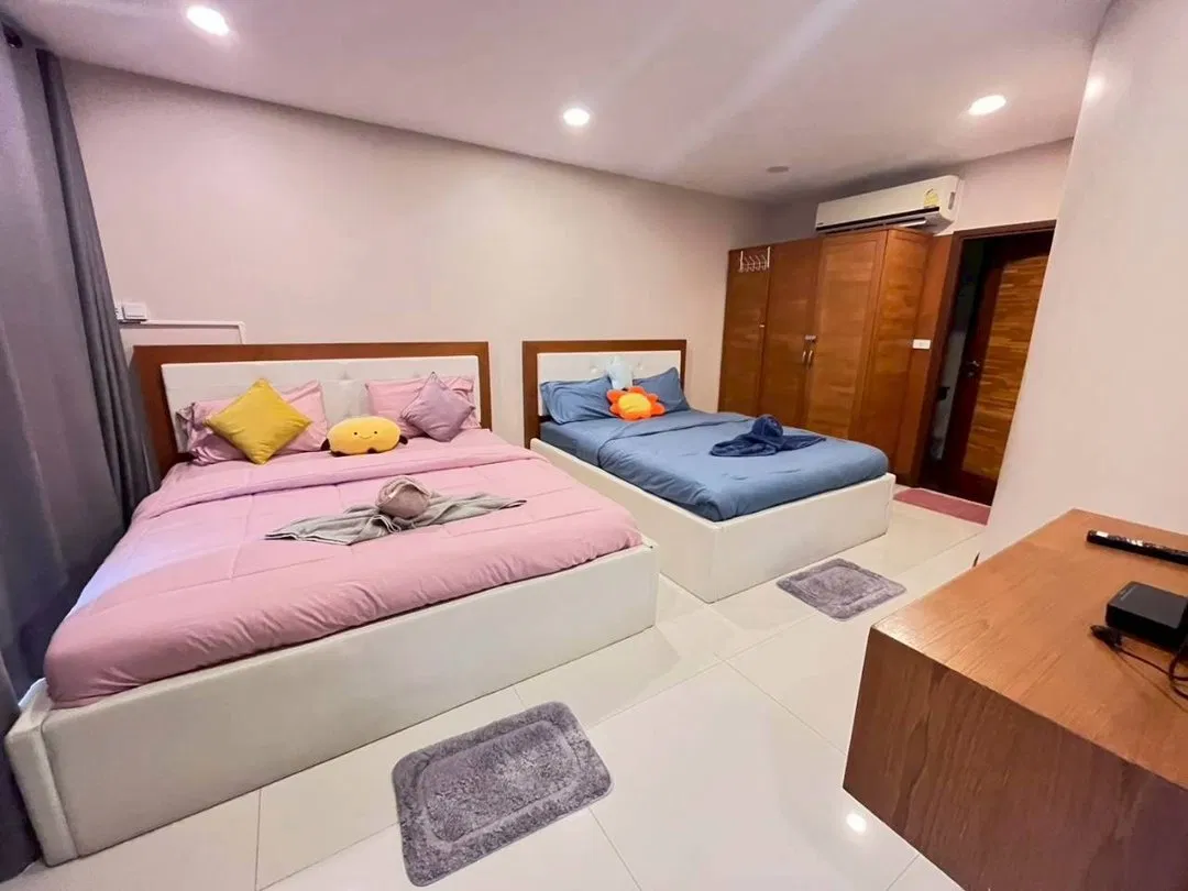 ห้องนอน NS beach2 pool Villa
