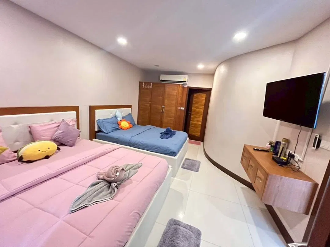 ห้องนอน NS beach2 pool Villa