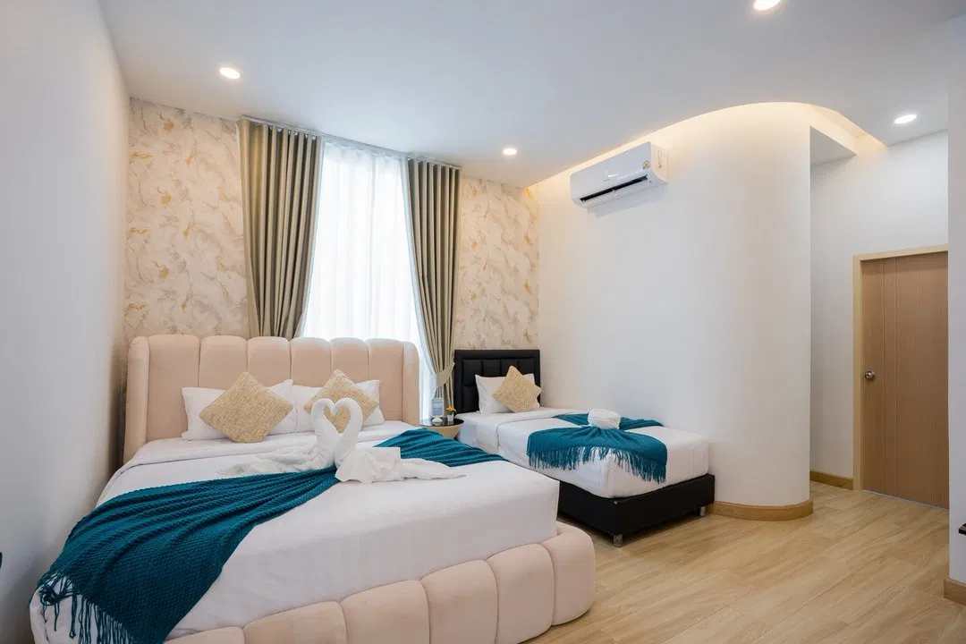 ห้องนอน Bali Hai pool villa