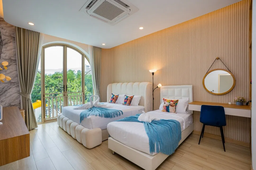 ห้องนอน Bali Hai pool villa