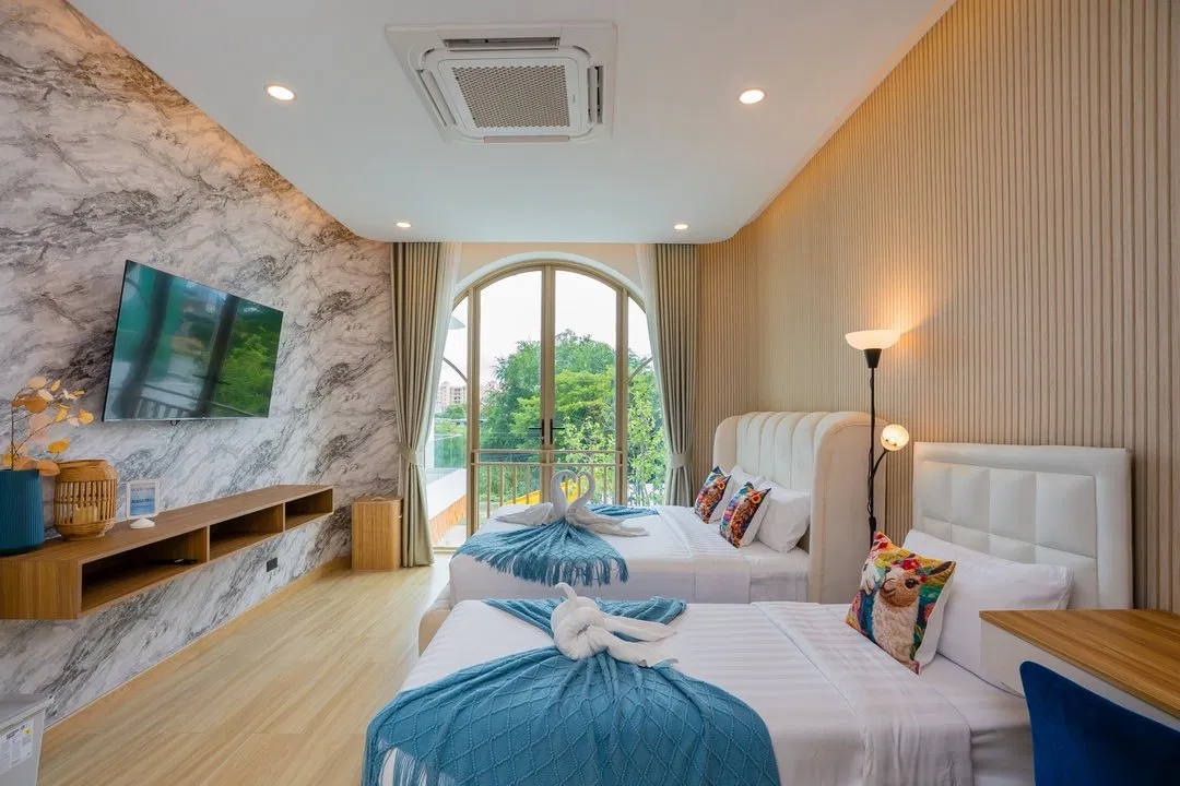 ห้องนอน Bali Hai pool villa