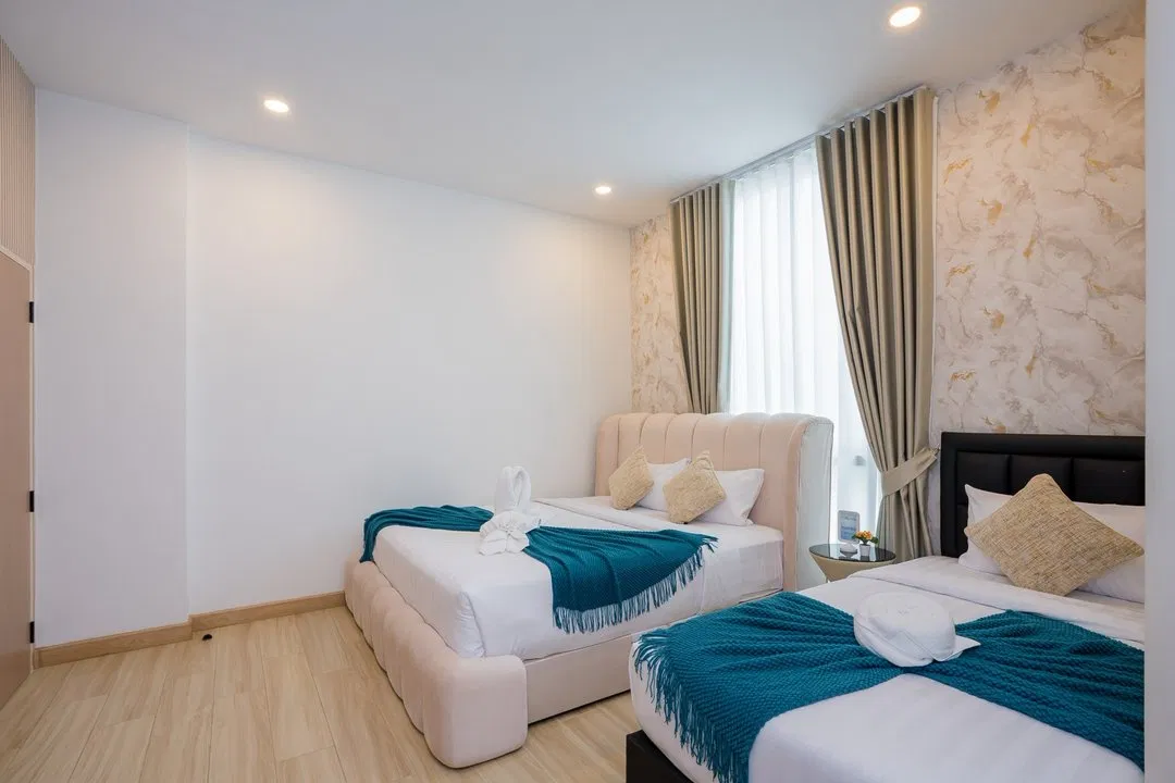 ห้องนอน Bali Hai pool villa