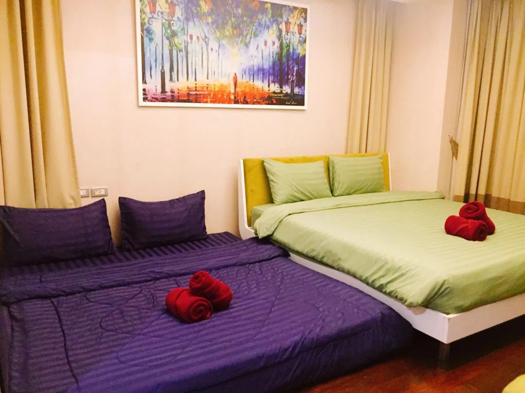 ห้องนอน BB POOL VILLA PATTAYA