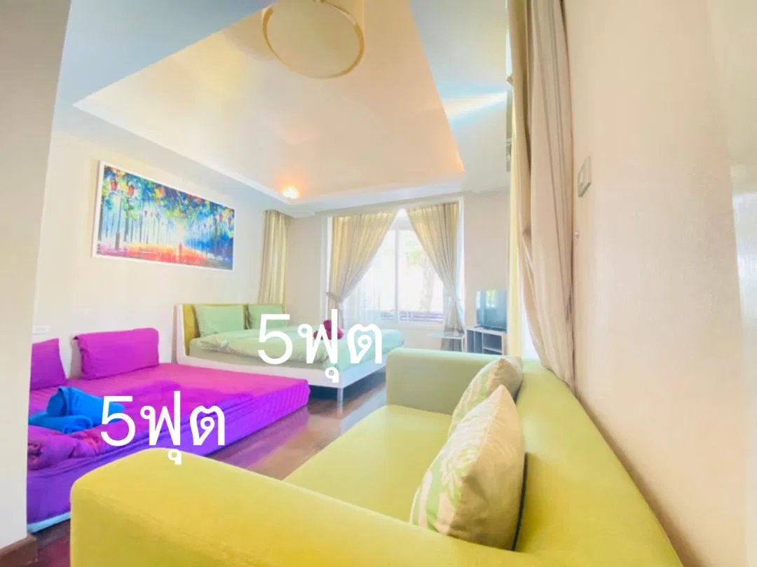 ห้องนอน BB POOL VILLA PATTAYA