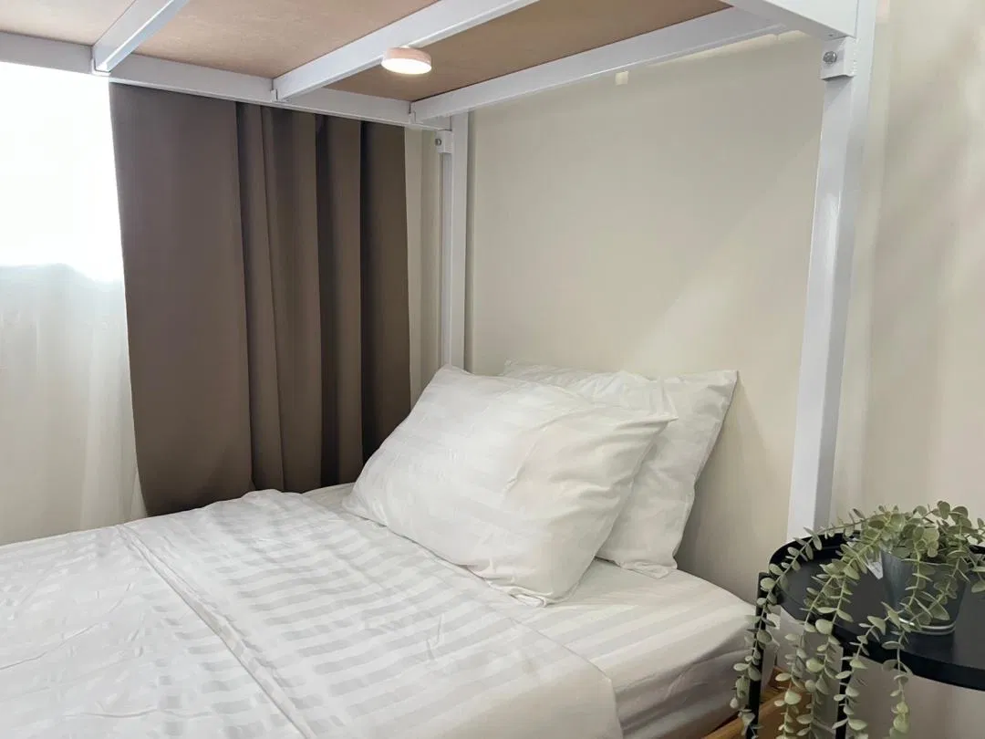 ห้องนอน บ้านแสงจันทร์พูลวิลล่าระยอง - saengchan pool villa rayong