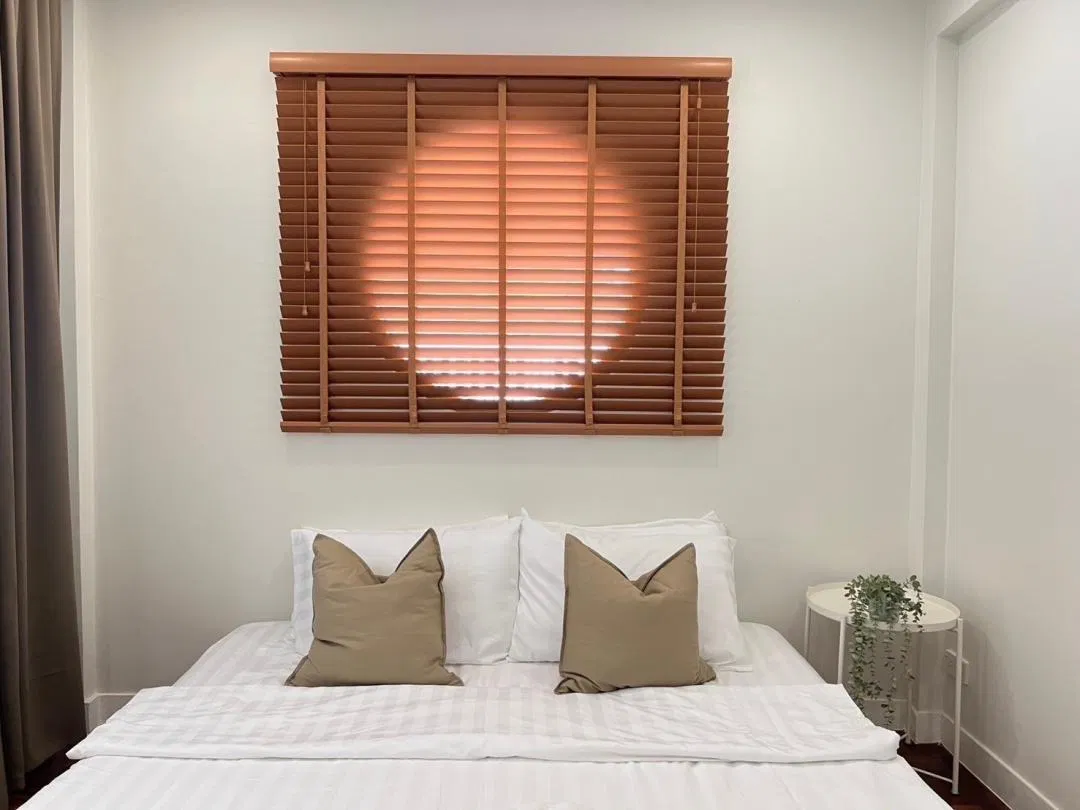 ห้องนอน บ้านแสงจันทร์พูลวิลล่าระยอง - saengchan pool villa rayong