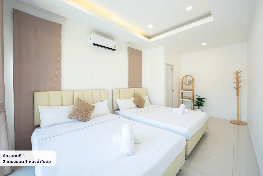 ห้องนอน Scarlet Poolvilla