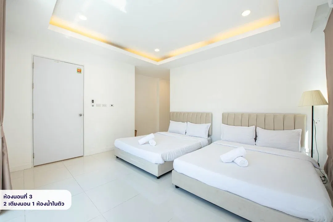 ห้องนอน Scarlet Poolvilla