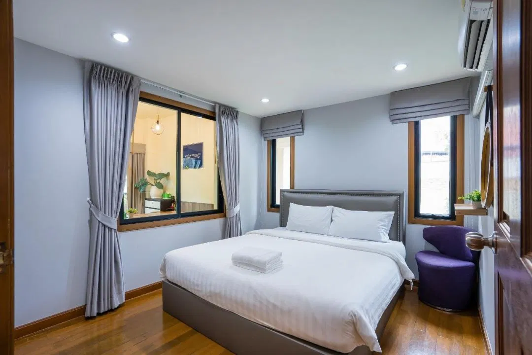 ห้องนอน Lynn Pool Villa