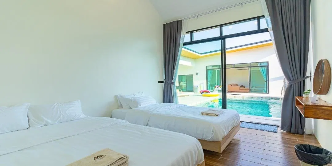 ห้องนอน Villa Paramount 1