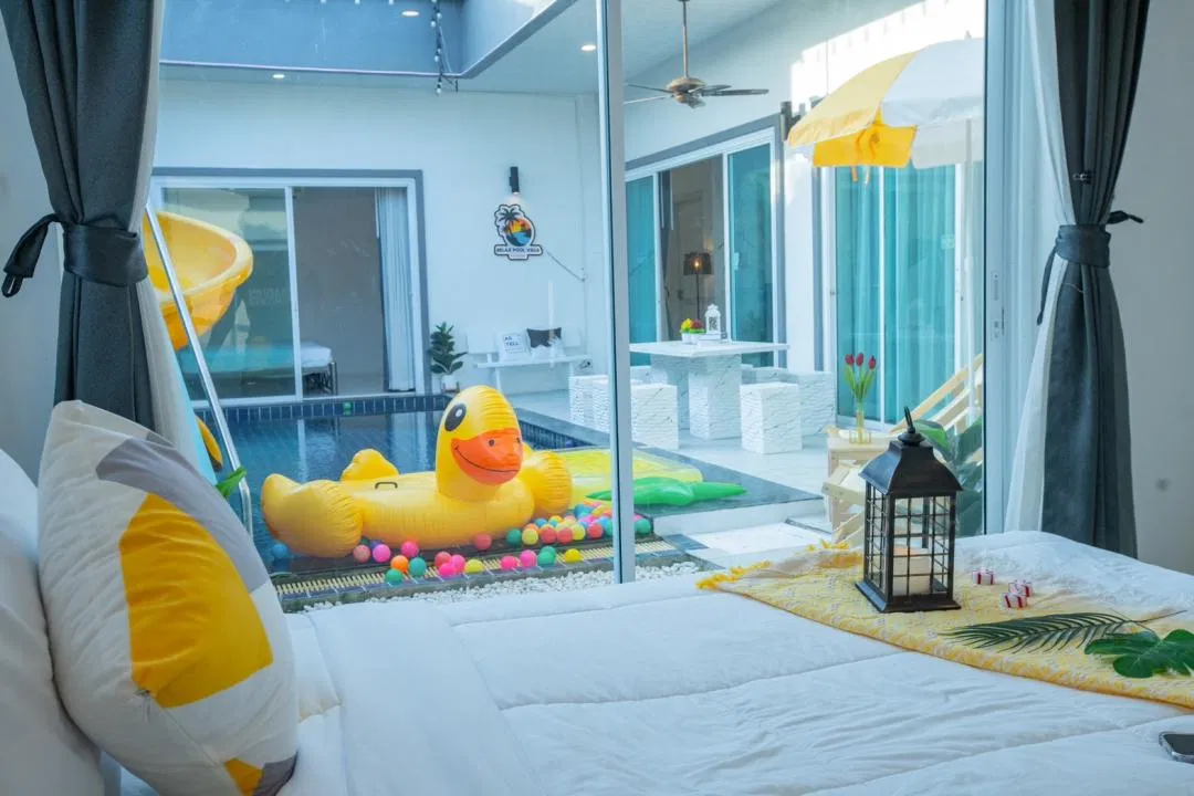 ห้องนอน Relax Pool Villa