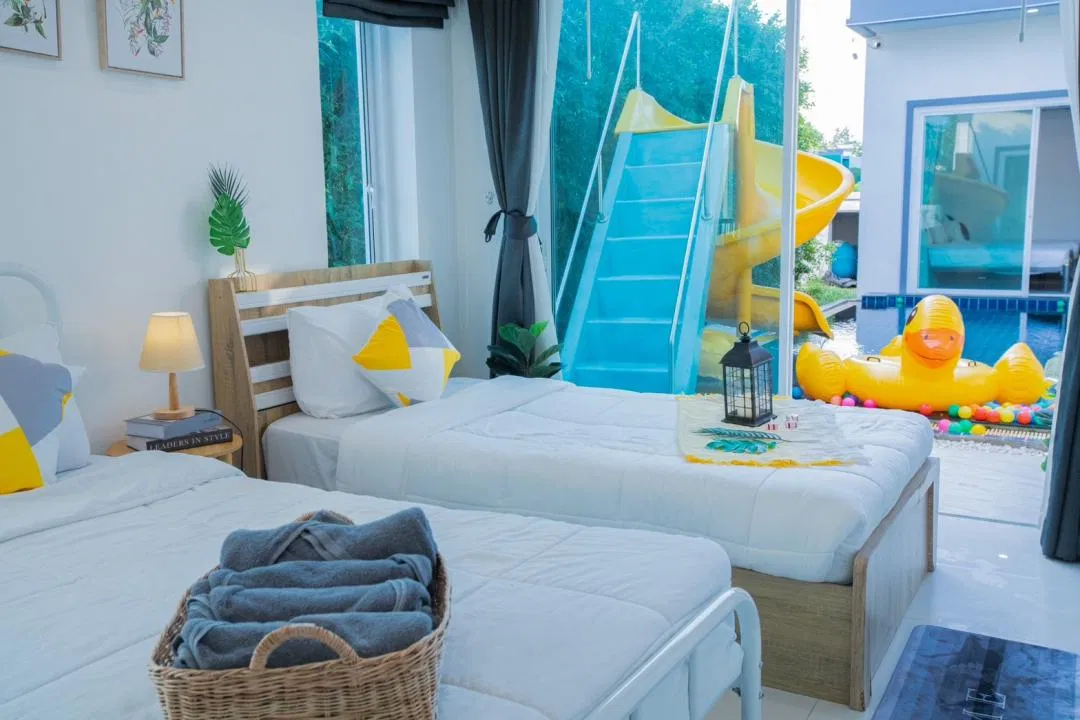ห้องนอน Relax Pool Villa