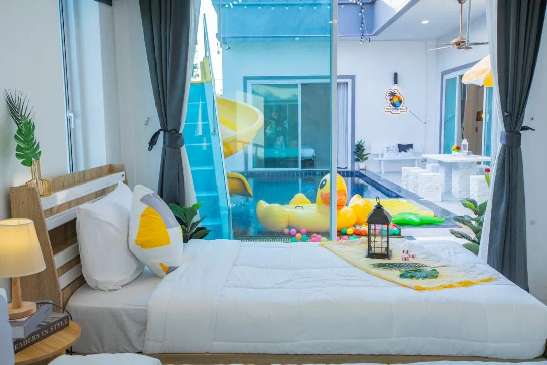 ห้องนอน Relax Pool Villa