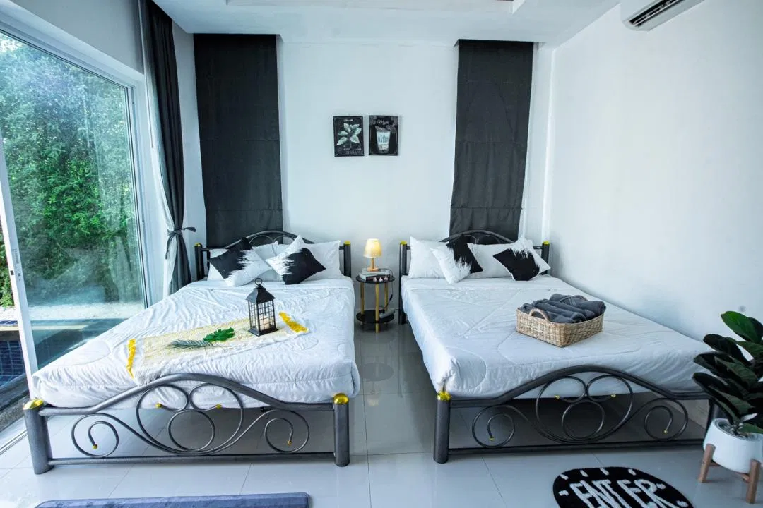 ห้องนอน Relax Pool Villa