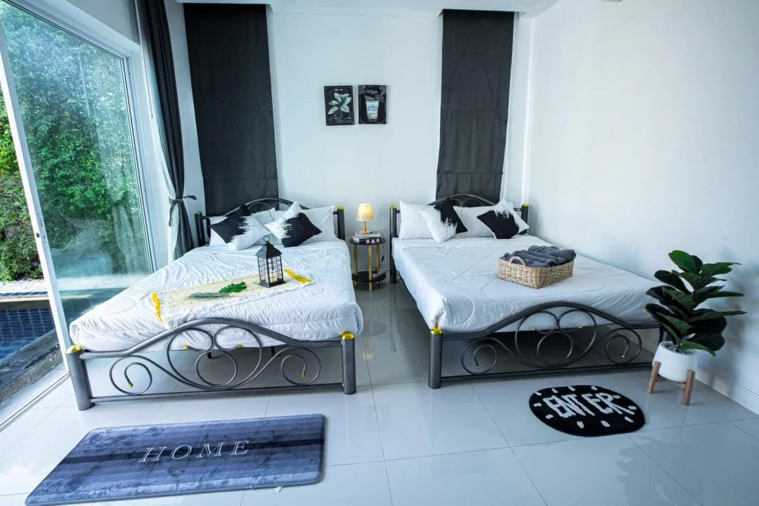 ห้องนอน Relax Pool Villa