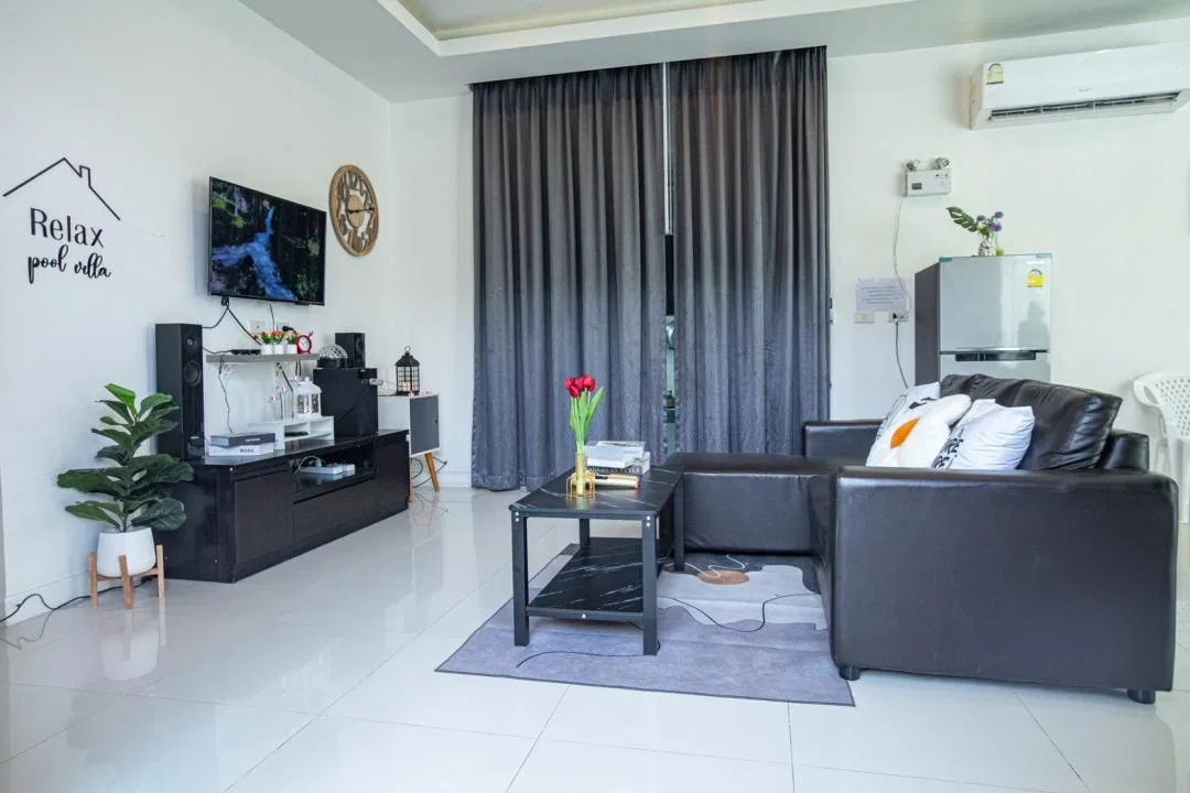 ภายใน Relax Pool Villa