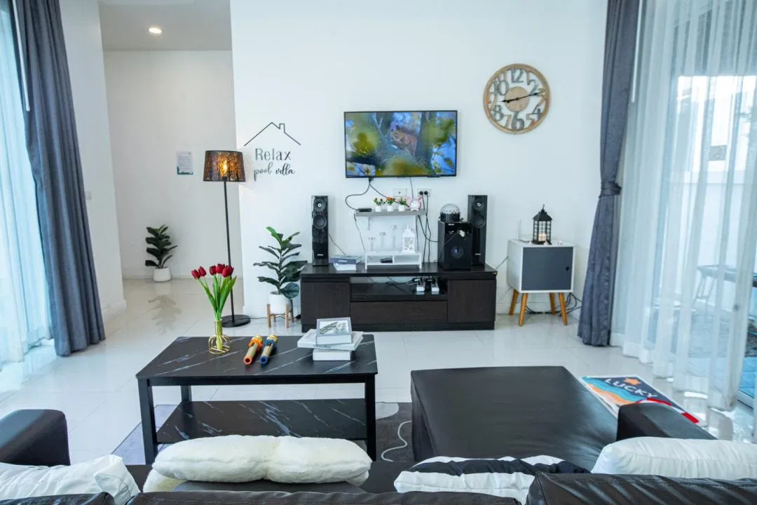 ภายใน Relax Pool Villa