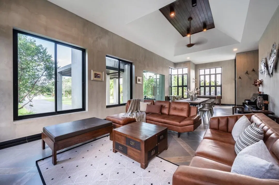 ภายใน The Garden Pool Villa