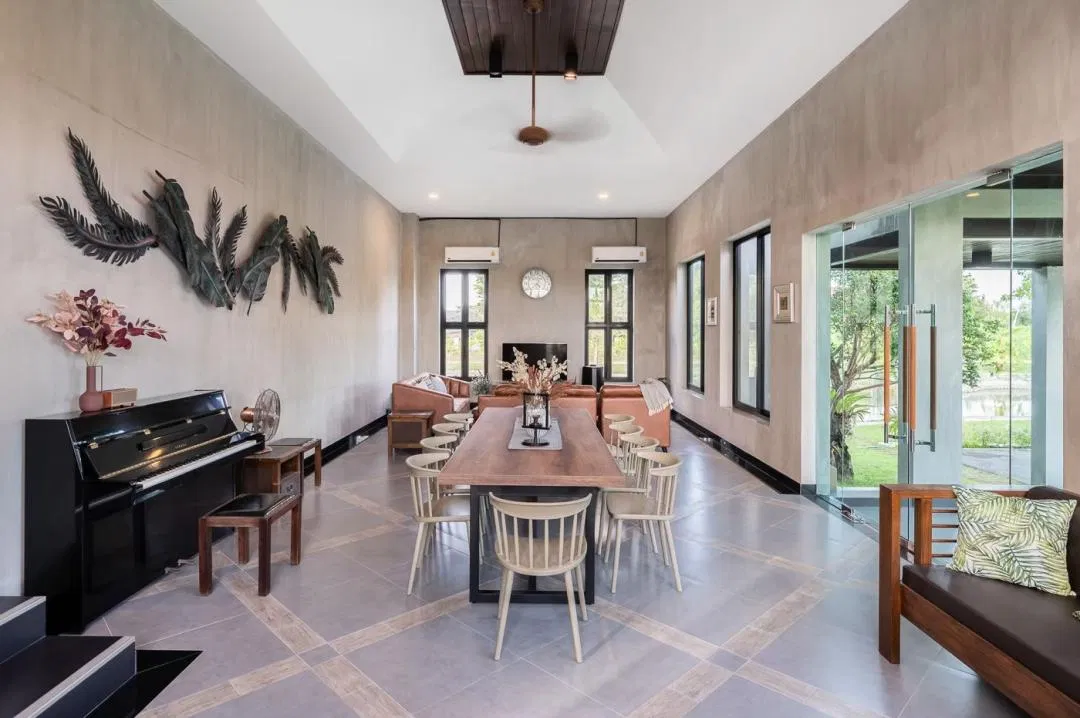 ภายใน The Garden Pool Villa