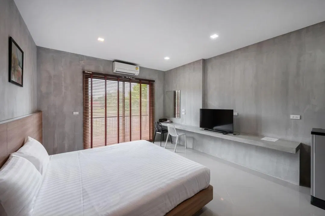 ห้องนอน The Garden Pool Villa