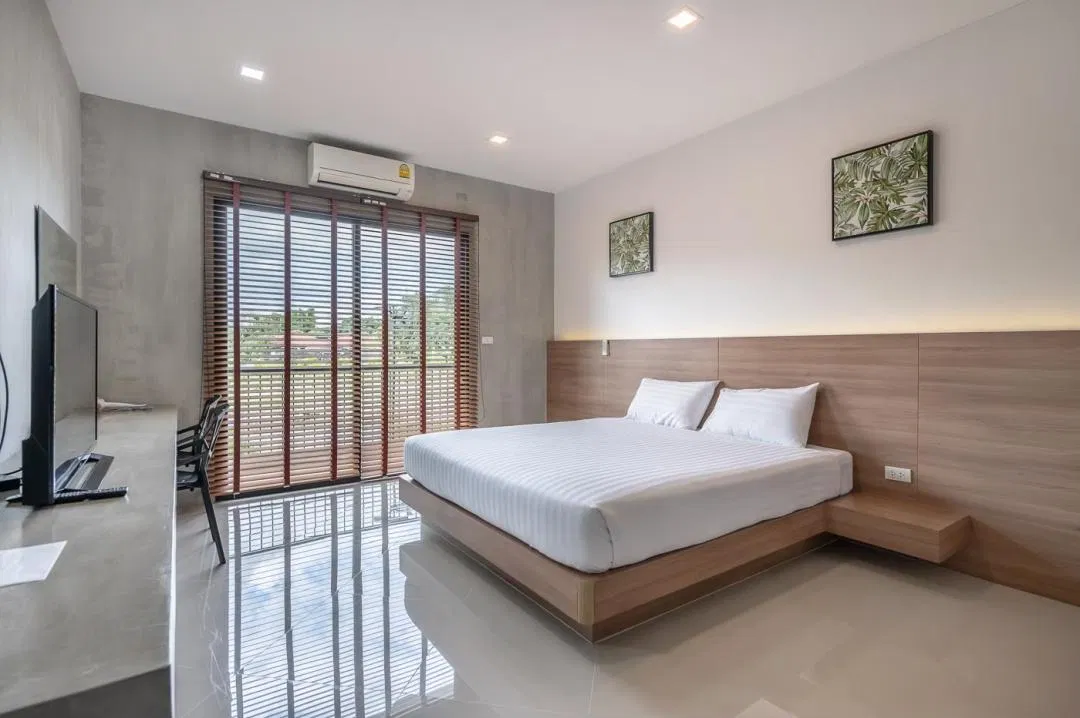 ห้องนอน The Garden Pool Villa