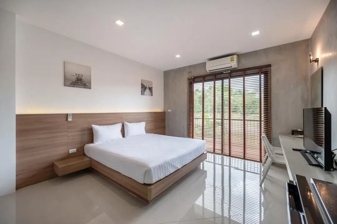 ห้องนอน The Garden Pool Villa