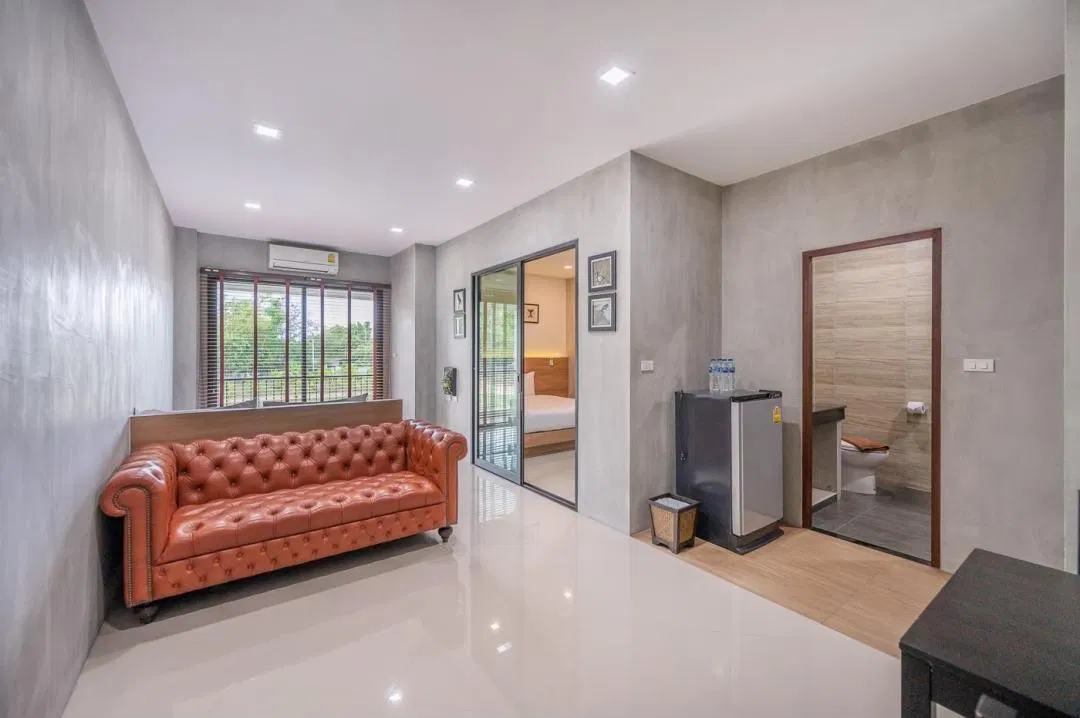 ห้องนอน The Garden Pool Villa