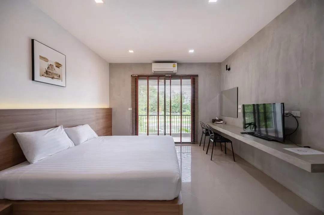 ห้องนอน The Garden Pool Villa