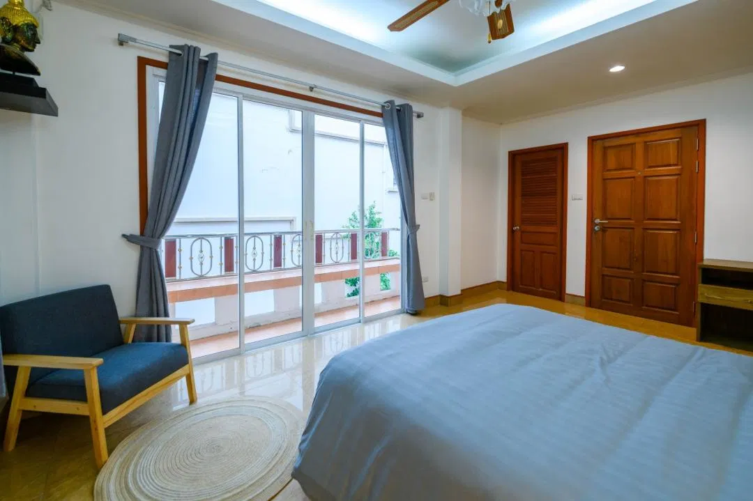 ห้องนอน Miggu’s Pool house