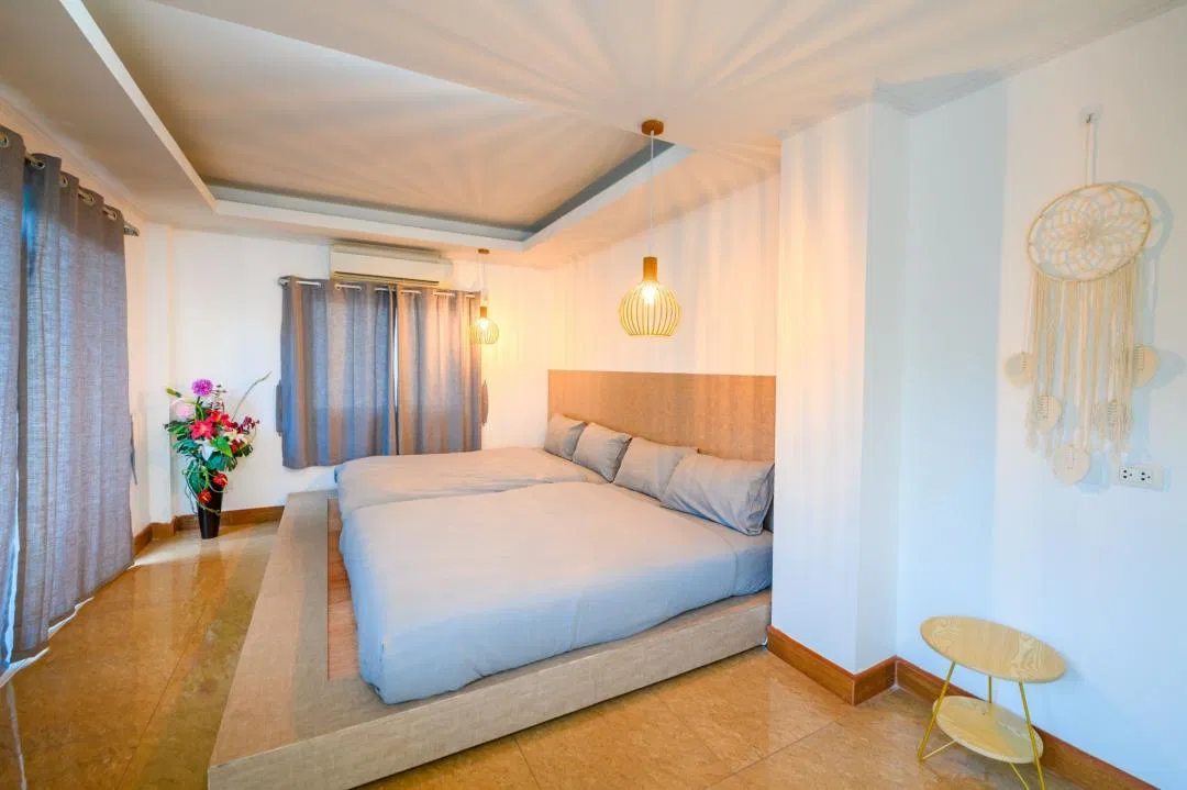 ห้องนอน Miggu’s Pool house