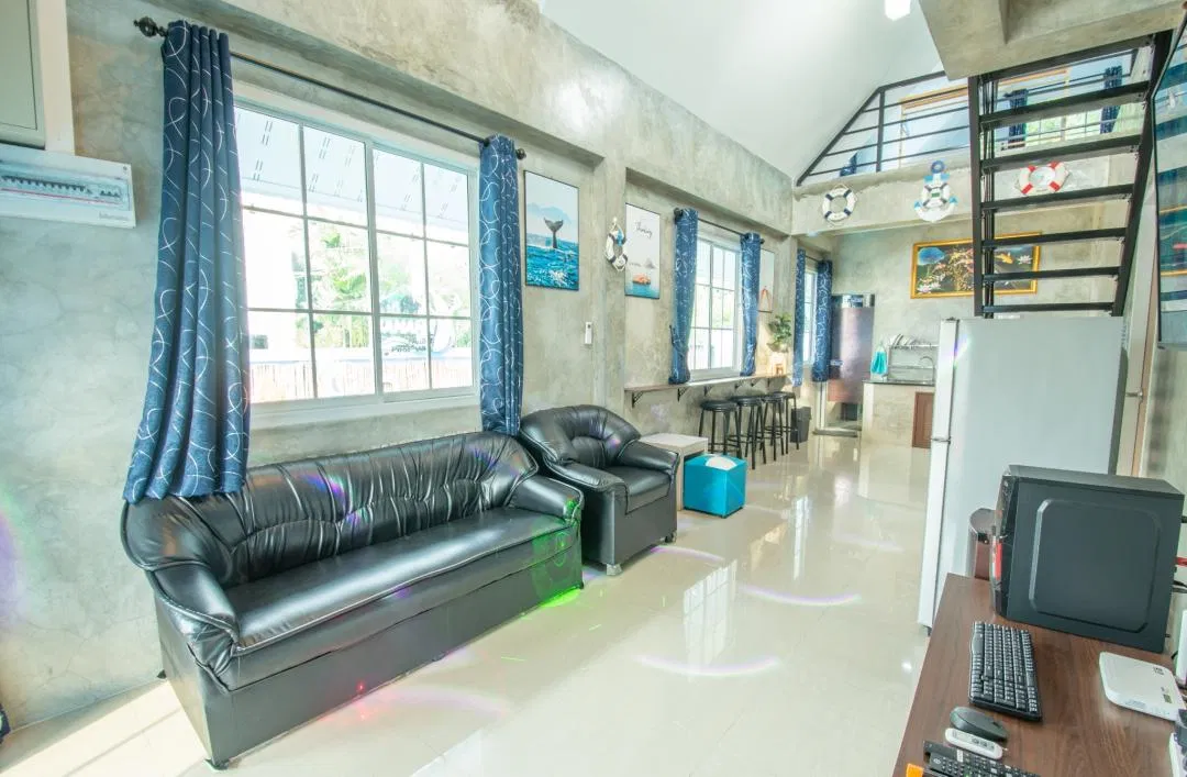 ภายใน Banana poolvilla