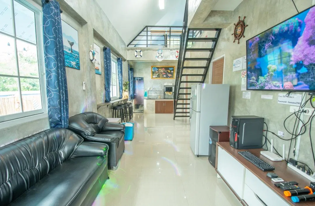 ภายใน Banana poolvilla