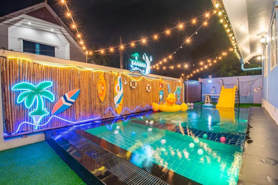 ภายนอก Banana poolvilla