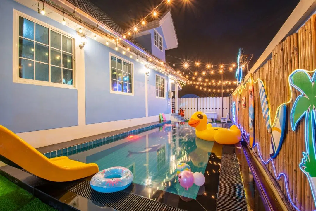 ภายนอก Banana poolvilla