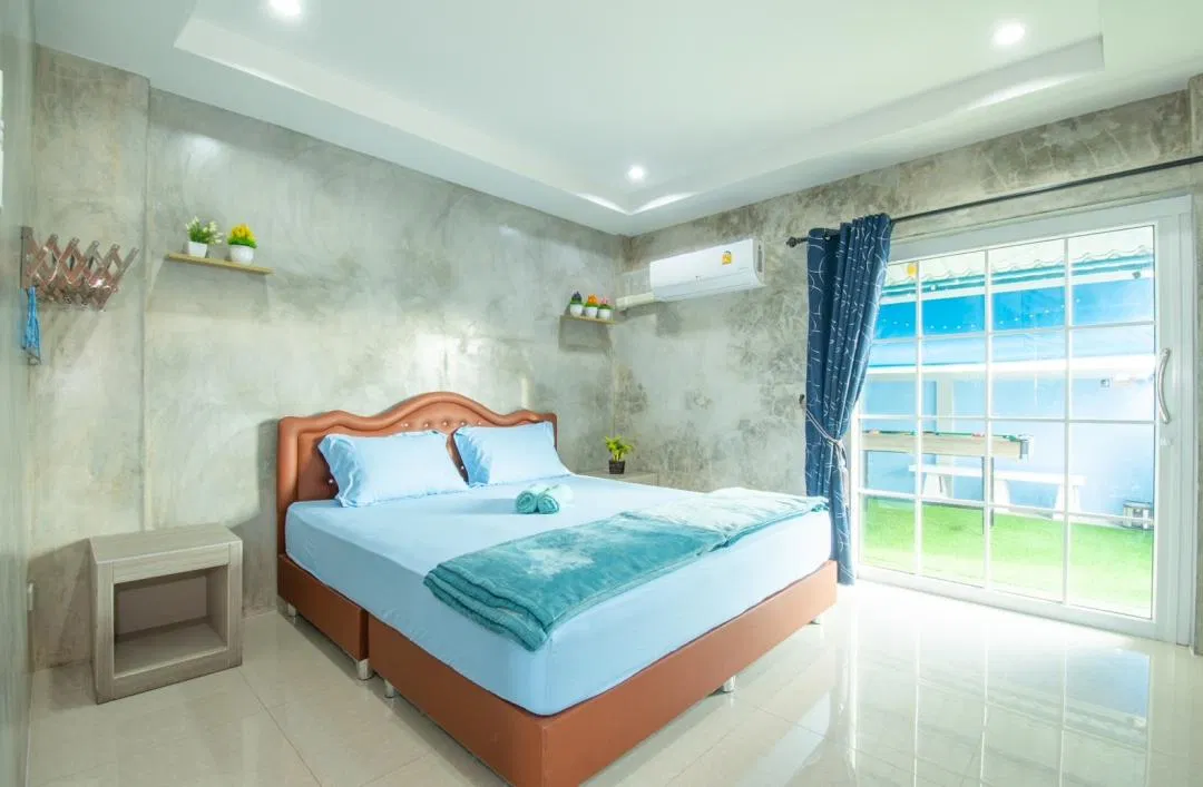 ห้องนอน Banana poolvilla