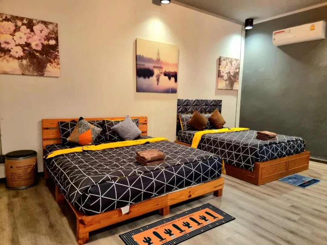ห้องนอน Heartbeat Loft Chill