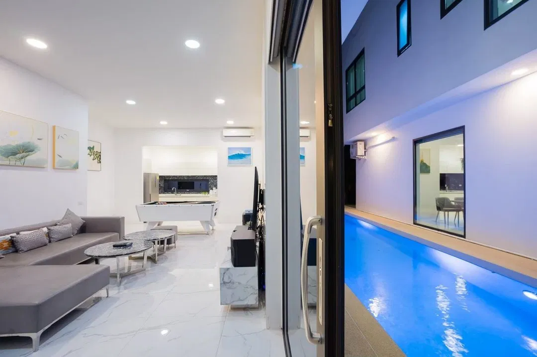 ภายใน MY GALAXY Pool Villa