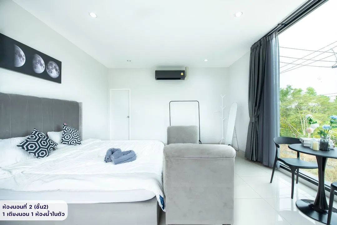 ห้องนอน The Moon PoolVilla