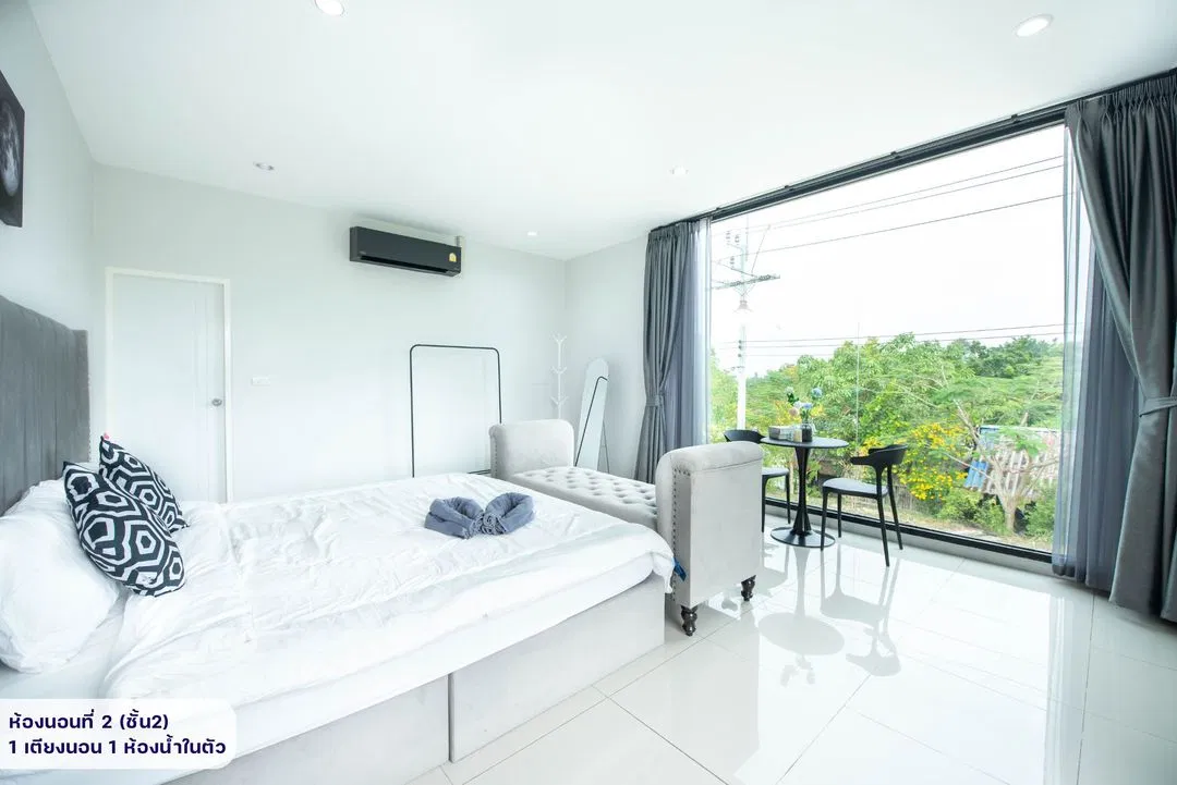 ห้องนอน The Moon PoolVilla