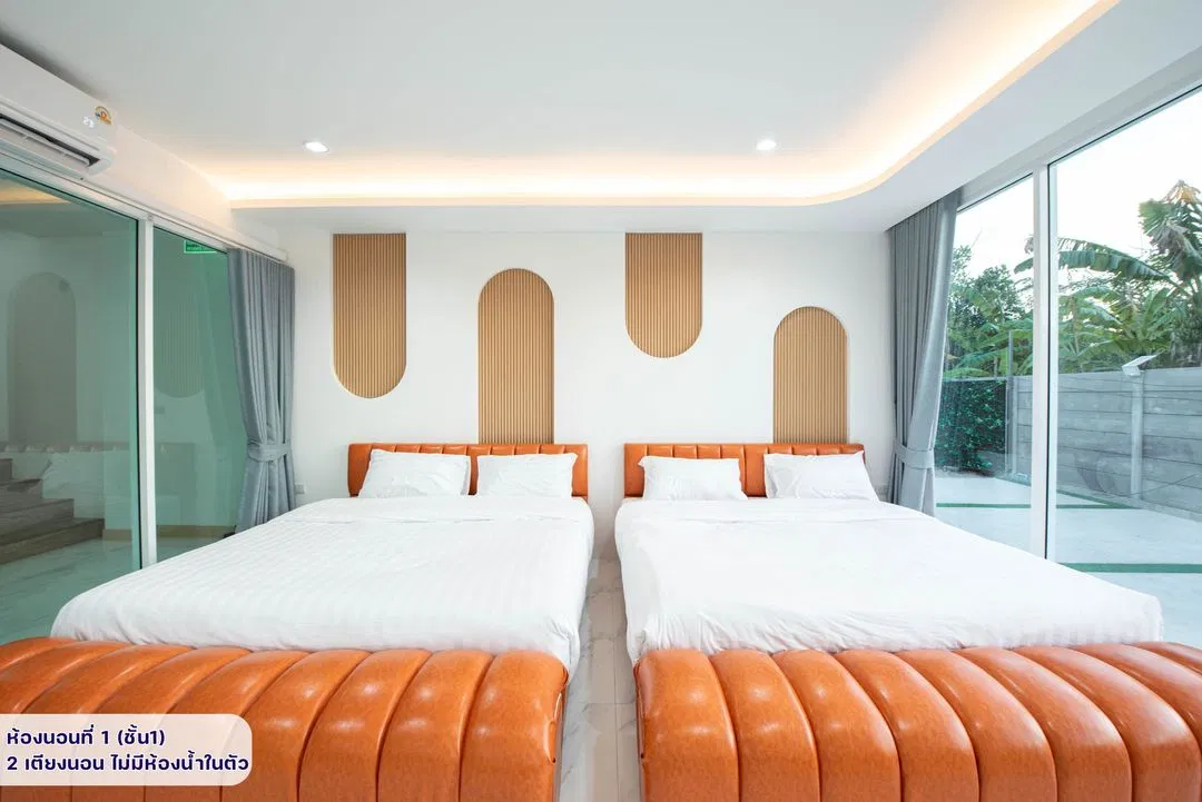 ห้องนอน Celuna Pool Villa