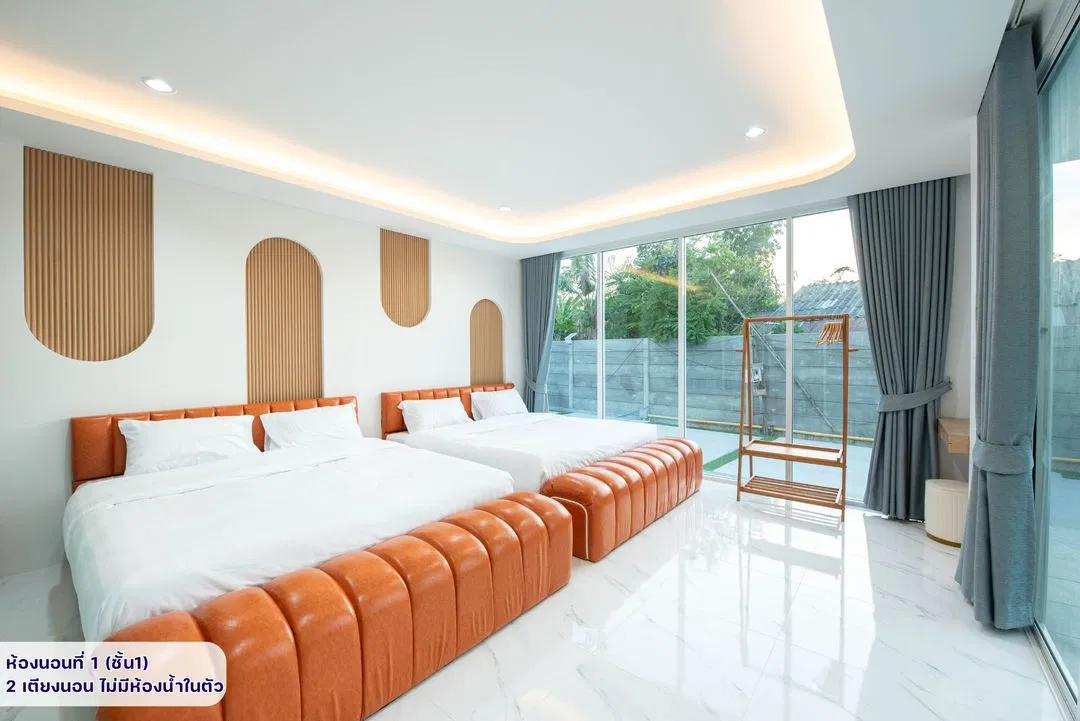 ห้องนอน Celuna Pool Villa
