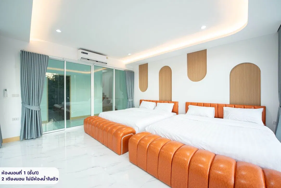 ห้องนอน Celuna Pool Villa