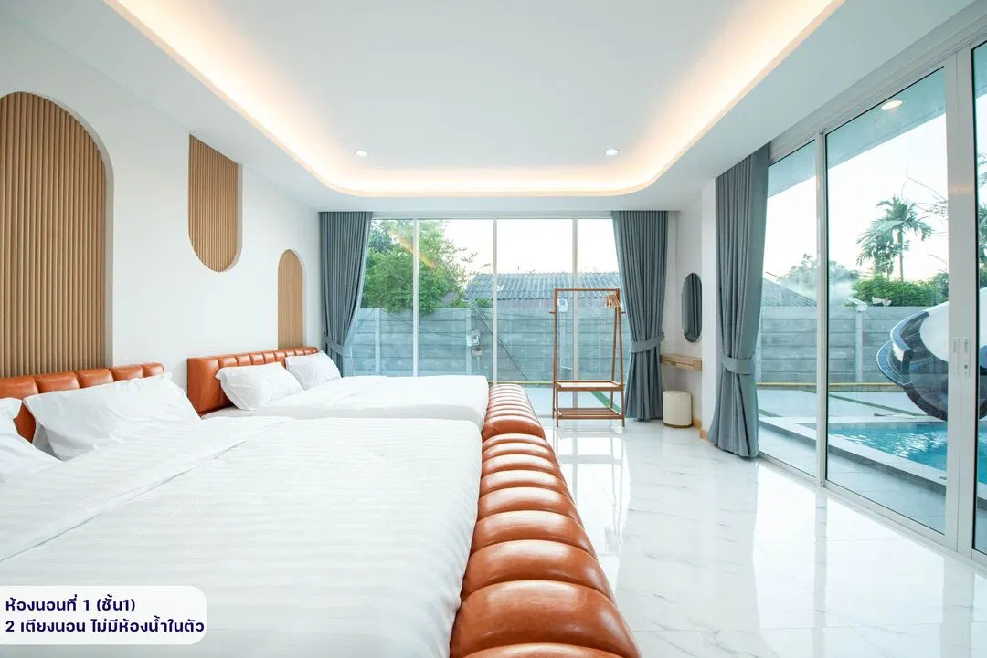 ห้องนอน Celuna Pool Villa