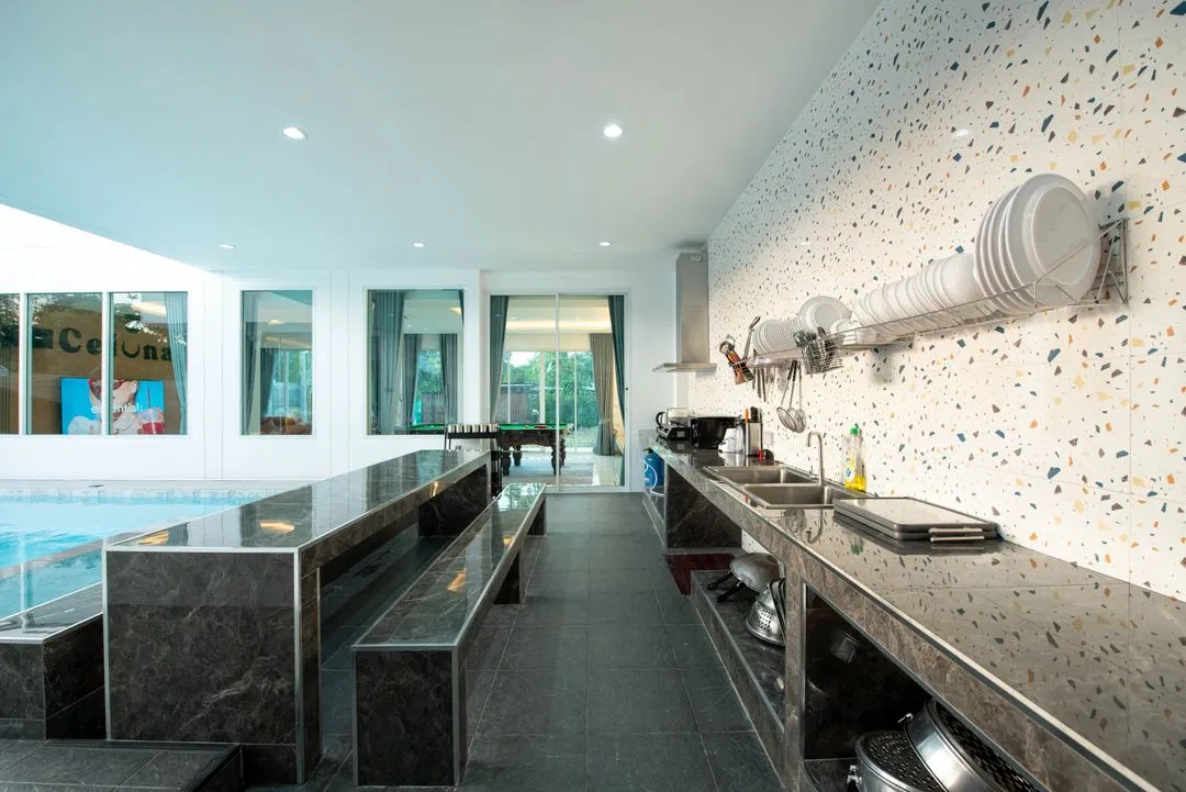 ครัว Celuna Pool Villa