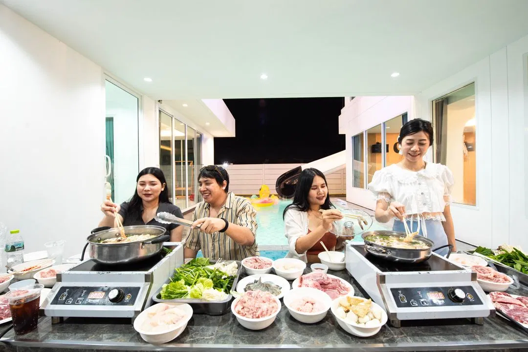 ครัว Celuna Pool Villa