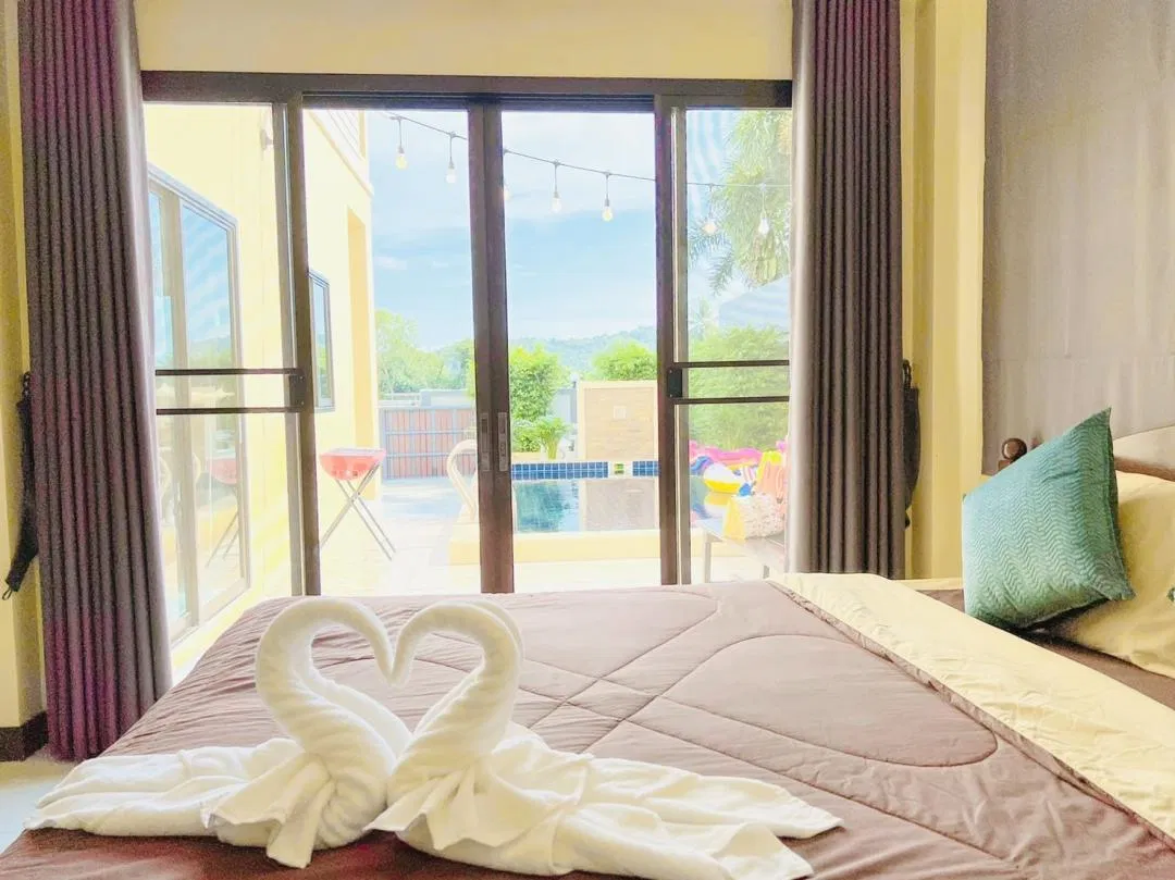 ห้องนอน Dream pool villa 1