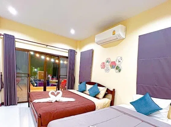 ห้องนอน Dream pool villa 1
